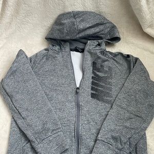 Nike Dri Fit Zipper Hoodie Boys Large